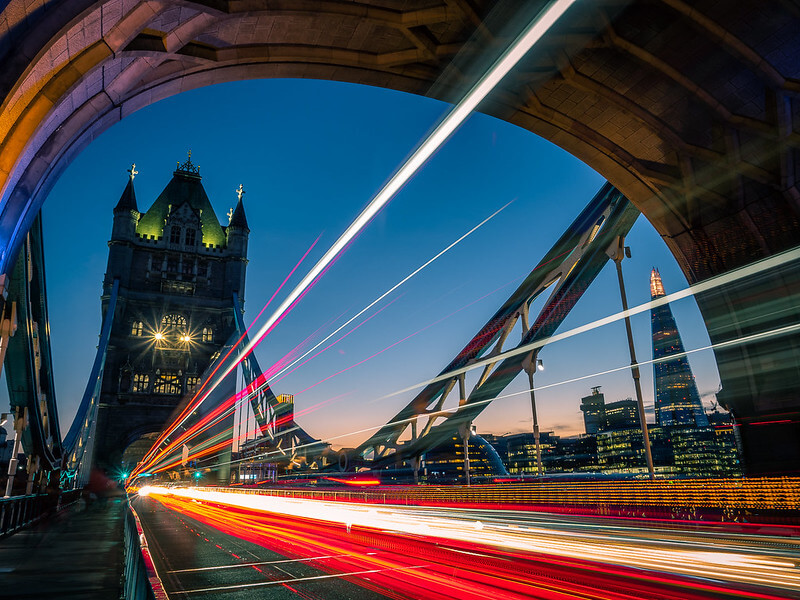 Tower bridge at sunset - London, England - Travel photography