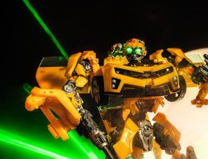 Dest Transformers Bumblebee - Lightpainting DMD Fotografía